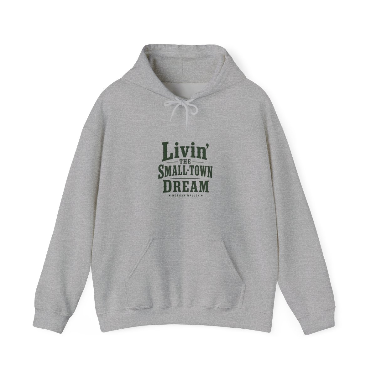 Morgan Wallen "Livin" Hoodie - alternate angle 2, merchandise