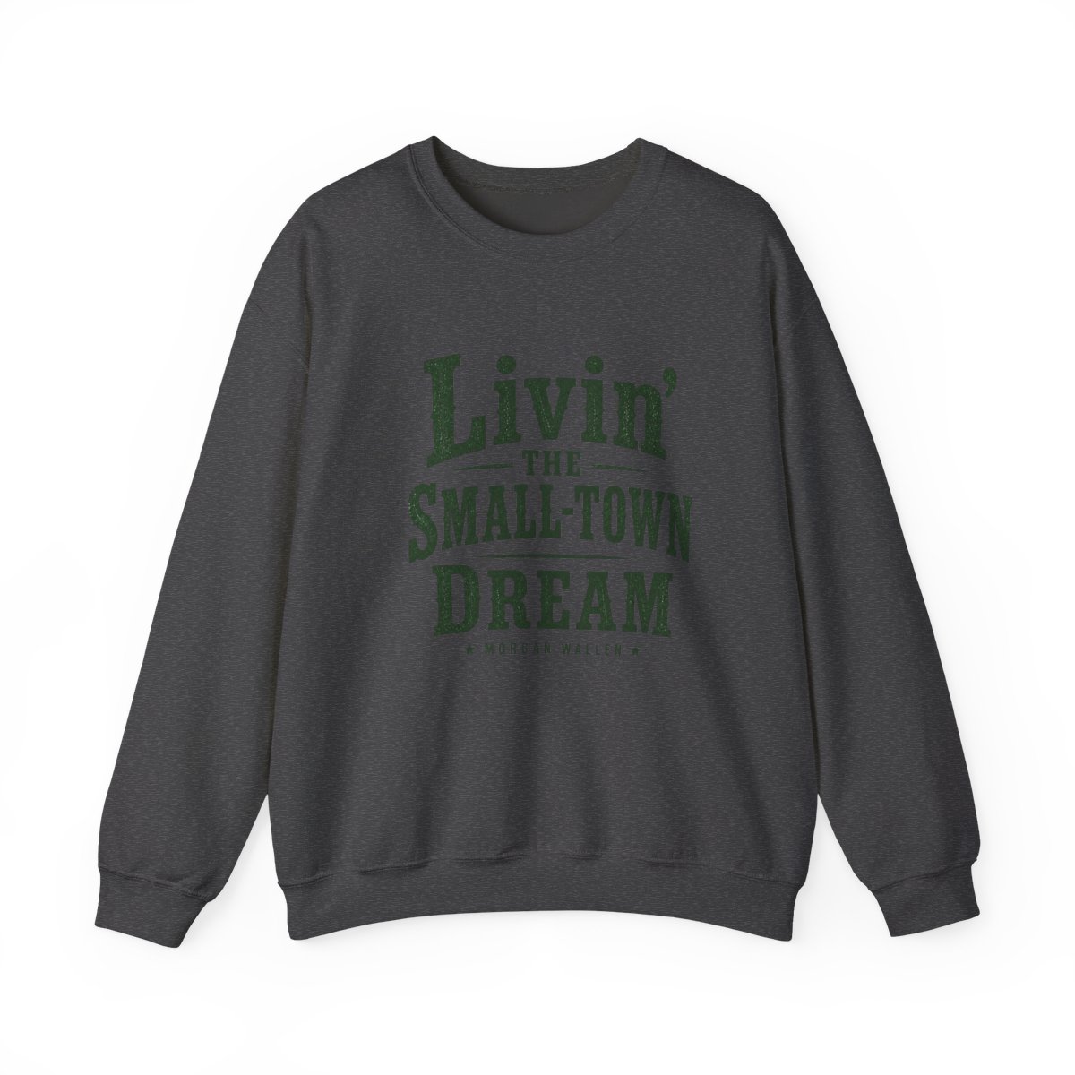 Morgan Wallen "Livin" Crewneck - alternate angle 3, merchandise