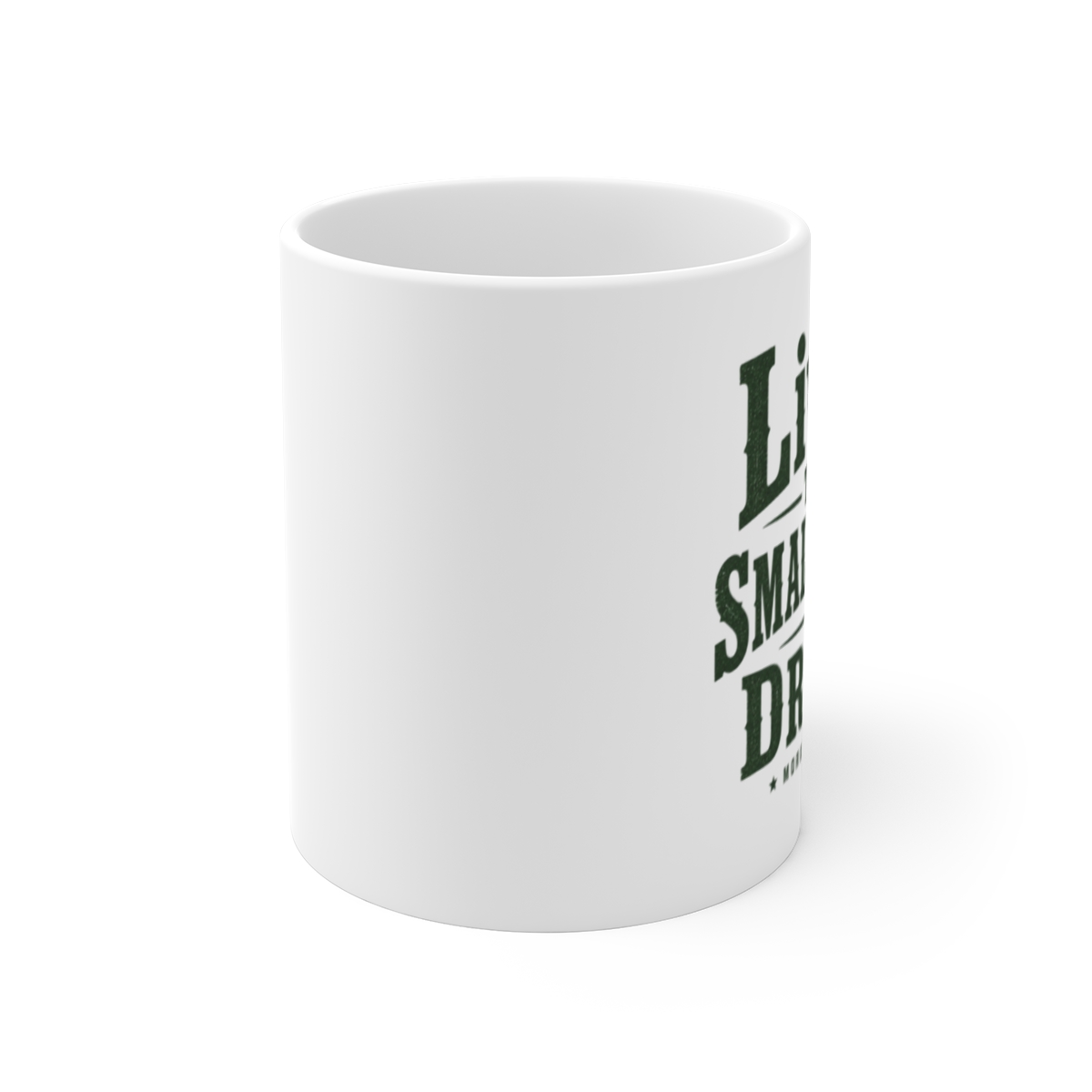 Morgan Wallen "Livin" White Mug - alternate angle 1, merchandise