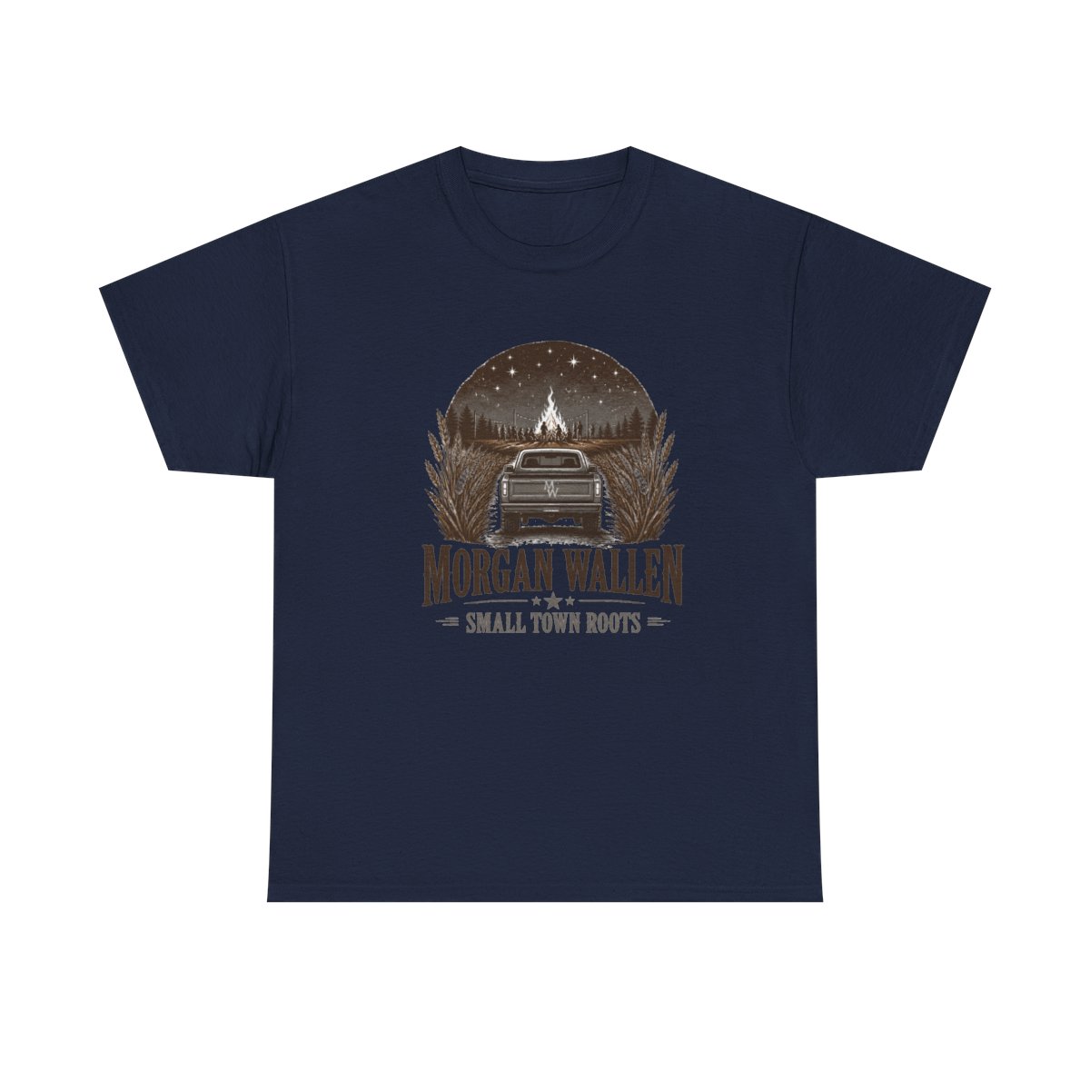 Morgan Wallen "Morgan Wallen - Small Town Roots" Unisex Tee - alternate angle 3, merchandise