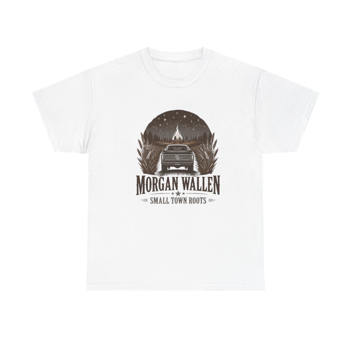 Morgan Wallen "Morgan Wallen - Small Town Roots" Unisex Tee - alternate angle 2, merchandise