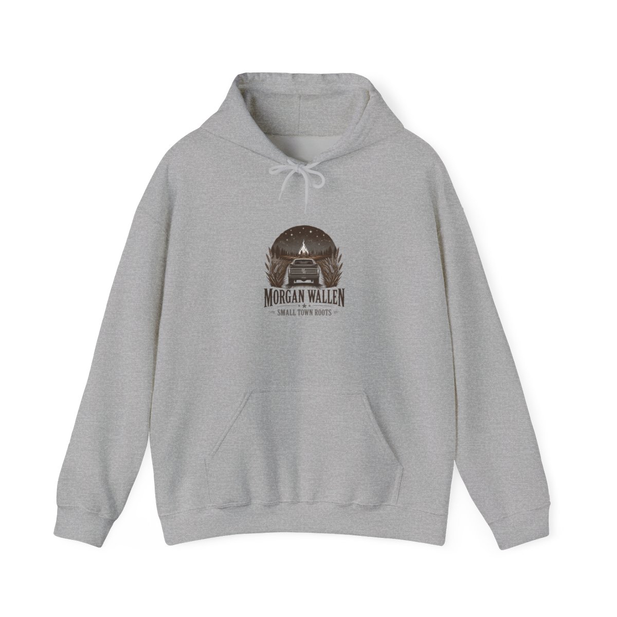 Morgan Wallen "Morgan Wallen - Small Town Roots" Hoodie - alternate angle 2, merchandise