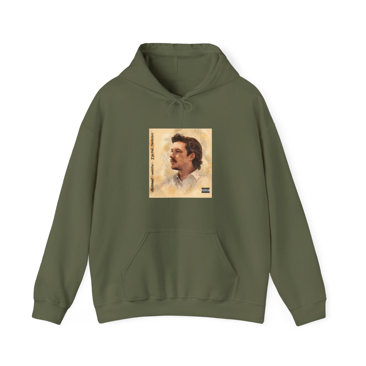 Morgan Wallen Album I'm the Problem Hoodie - alternate angle 2, merchandise