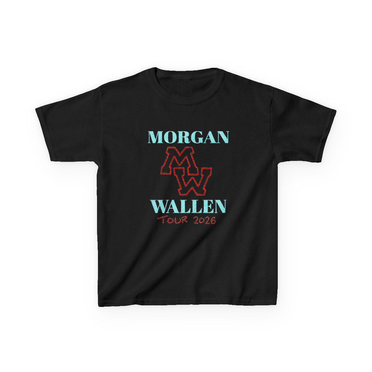 Morgan Wallen Still The Problem Country Music Tour 2026 Kids T-Shirt - alternate angle 2, merchandise