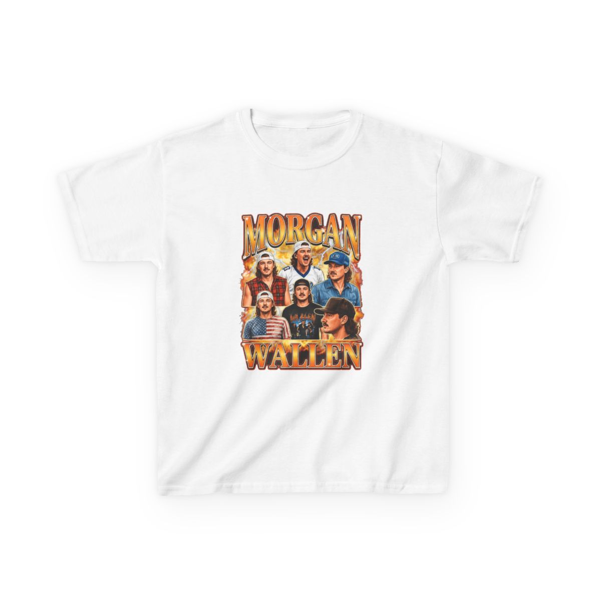 Morgan-Wallen Kids T-Shirt | Morgan Wallen - alternate angle 4, merchandise